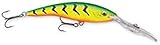 Rapala - Deep Tail Dancer Angelköder - Angelzubehör aus Balsaholz - Stabile Tauchschaufel - Süßwasser Spinnköder - Lauftiefe 6m -...