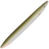 Savage Gear Line Thru Sandeel - Meerforellenköder, Farbe:Matt White Tobis, Länge/Gewicht:12.5cm - 19g