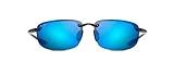 Maui Jim Unisex Sunglasses, blue ho'okipa smoke grey, 64