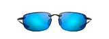 Maui Jim Unisex Sunglasses, blue ho'okipa smoke grey, 64