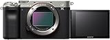 Sony Alpha 7C Spiegellose E-Mount Vollformat-Digitalkamera ILCE-7C (24,2 MP, 7,5cm (3 Zoll) Touch-Display, Echtzeit-AF) Body -...