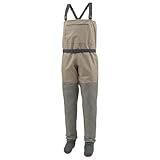 Simms Tributary Stockingfoot Herren-Wathose zum Angeln, Brusthoch – langlebig, atmungsaktiv, wasserdicht, zum Fliegenfischen, Hellbraun,...