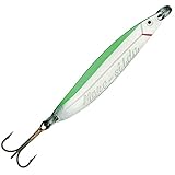 Blue Fox Moresilda 7,5cm 22g Spoon - Meerforellenblinker, Moos Green White, 1 Stück