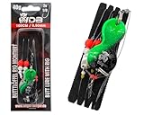 Angel-Berger Wild Devil Baits Buttlöffel Rig UV Butt Lure with Rig Butt Löffel Vorfach montiert Plattfisch Meeresvorfach Brandungsvorfach...