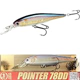 LUCKY CRAFT Pointer 78DD ~Deep Diver~ (270 MS American Shad) - Fishing Hook - 1 Stück