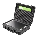 TomCase wasserdichter Outdoor Koffer für Notebook/Laptop bis 17' und Zubehör; bruchfester Hartschalenkoffer mit konfigurierbarem...