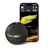 Deeper Chirp+ 3 Castable GPS Sonar - Tragbarer Fisch- und Tiefenfinder zum Bootsangeln, Eisangeln, Uferangeln – Persönliche...