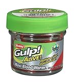 Berkley Gulp! Alive! - Bloodworm Gulp! Alive Bloodworms Large Nr. 1236977