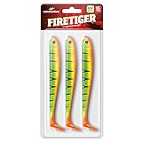 Lieblingsköder Gummifisch Firetiger 15cm