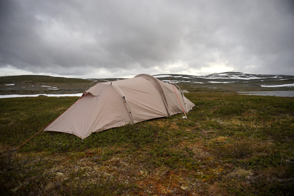 Zelten in Lappland