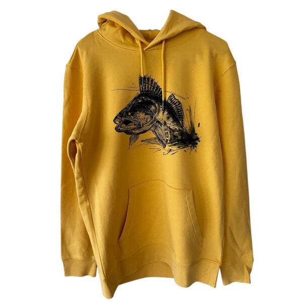 zanderstrike hoody gelb