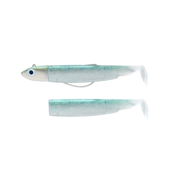 black minnow 2,5 105mm green glitter