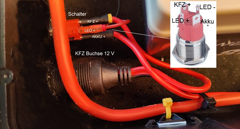 buchsen und stecker für outdoor box
