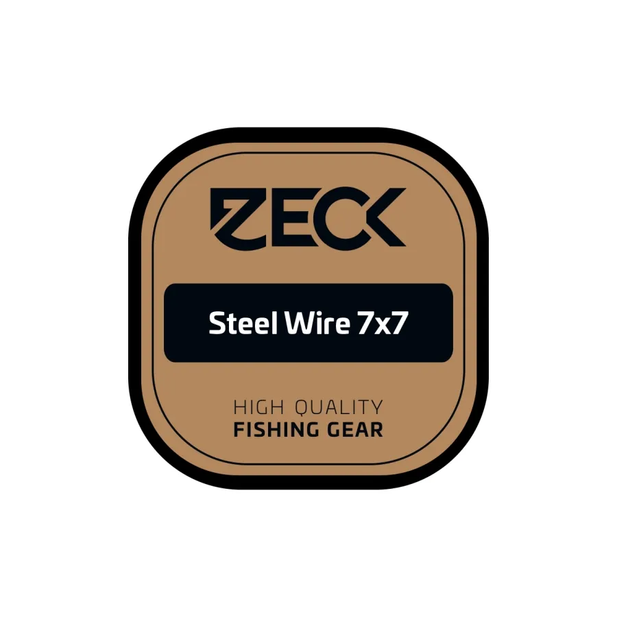 Zeck 7x7 Steel Wire 10,5 kg Stahlvorfach